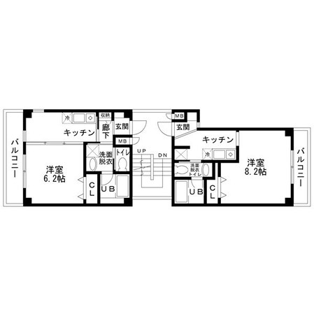 御幣島駅 徒歩9分 2階の物件内観写真